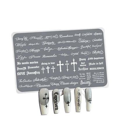item on Xiaohongshu: Beautiful cross-shaped: Dırnaq bəzəkləri