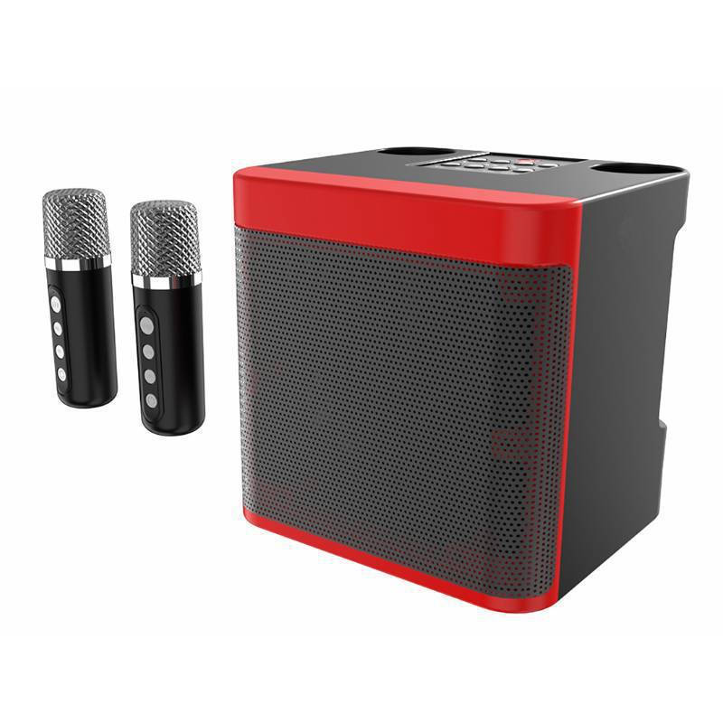 クロスボーダーys 300 k歌スピーカー無線bluetoothダブルマイクマイク一体型家庭屋外KTV小音響|undefined