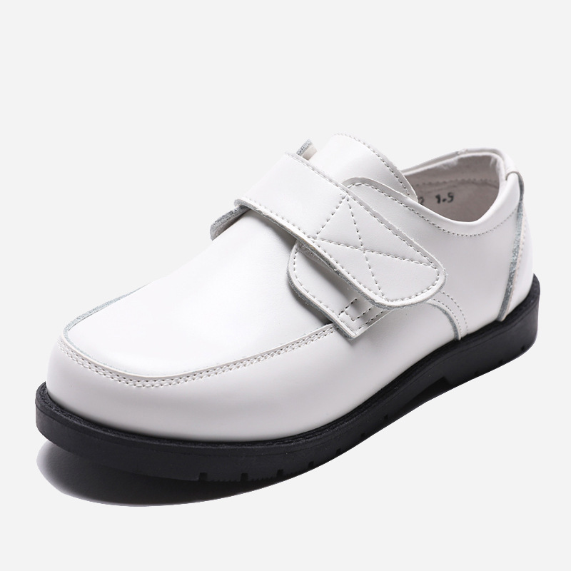 Children's Leather Shoes, Boys' White Leather Shoes, Soft-Soled British Style 2026 Spring and Summer New Model, Elementary School Performance Shoes, School Shoes Children's Leather Shoes, Boys' White Leather Shoes, Soft-Soled British Style 2026 Spring and Summer New Model, Elementary School Performance Shoes, School Shoes