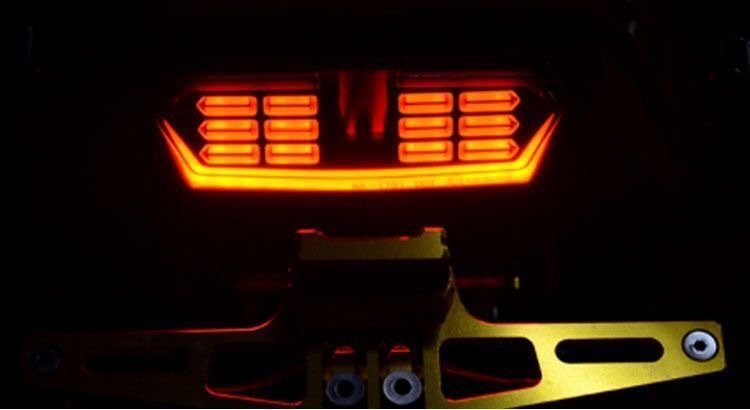 Motorcycle Modification Accessories Little Monkey Led Car Lights Msx125 Motorcycle Tail Lights Modified Brake Turn Signal