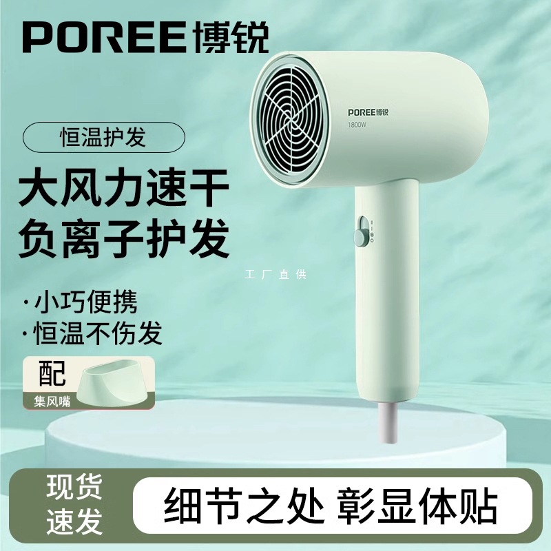Feike Borui Hair Dryer Household High-Power Hair Dryer Constant Temperature Hair Care Strong Wind Hair Care Dormitory Quick Drying