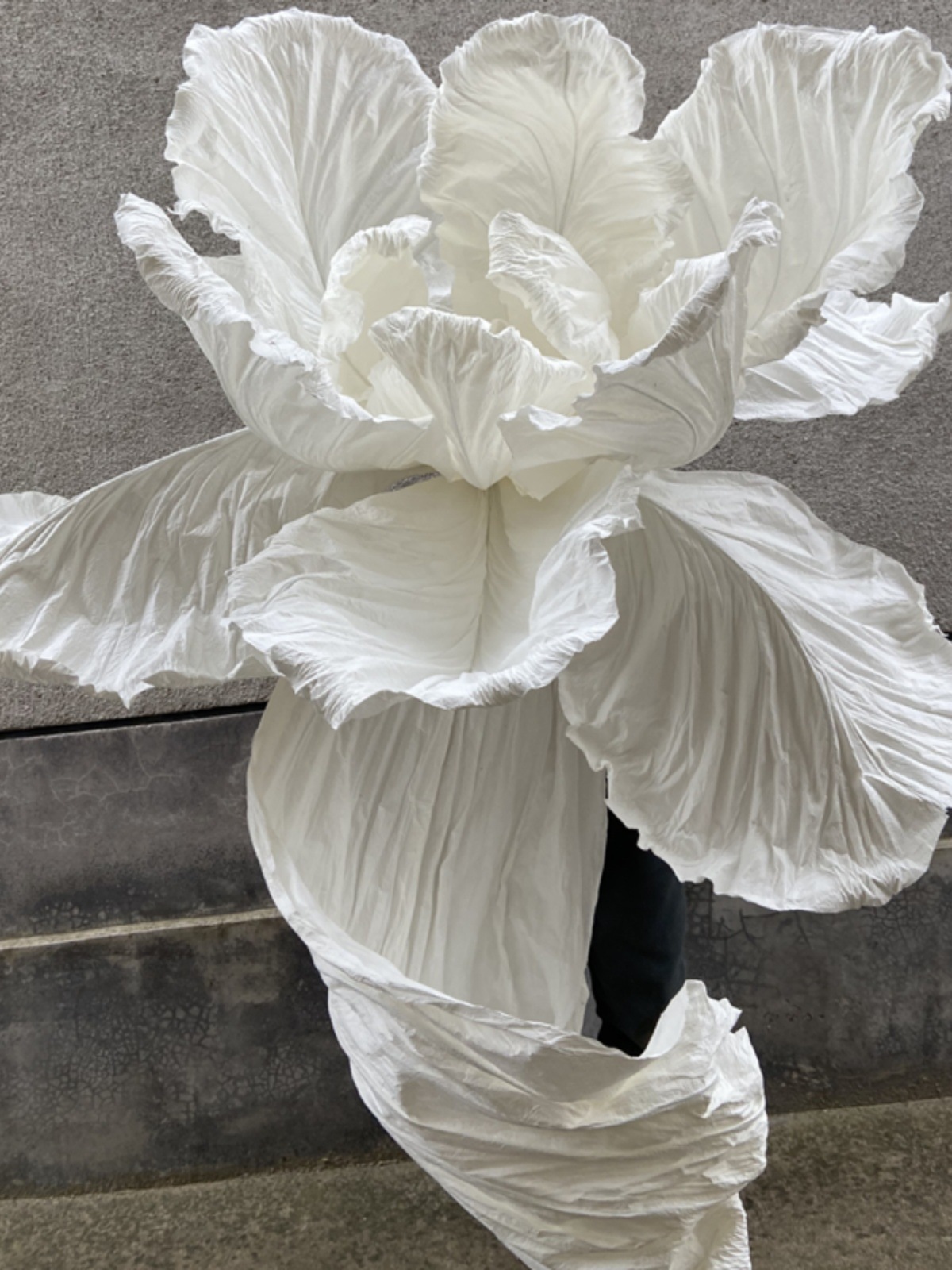 16#14#18#手工铁丝diy大型纸艺花造型铁丝纱花花塑形胶包铁丝