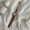 Golden, pink gold