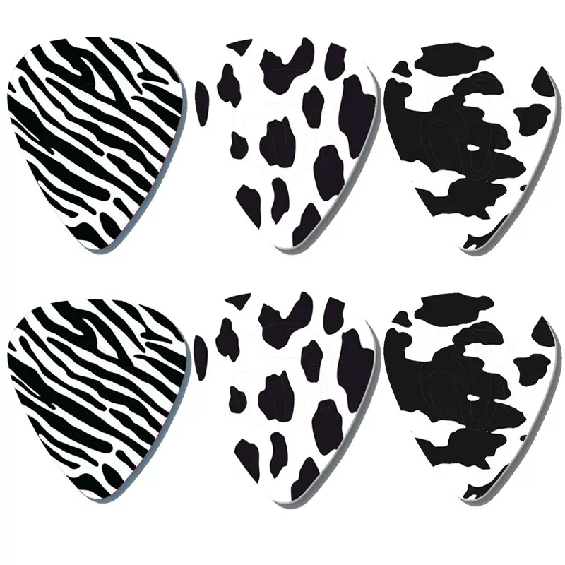 个性彩绘乐器艺术吉他音响拨片吉它多种图案可选厂家尤克里里