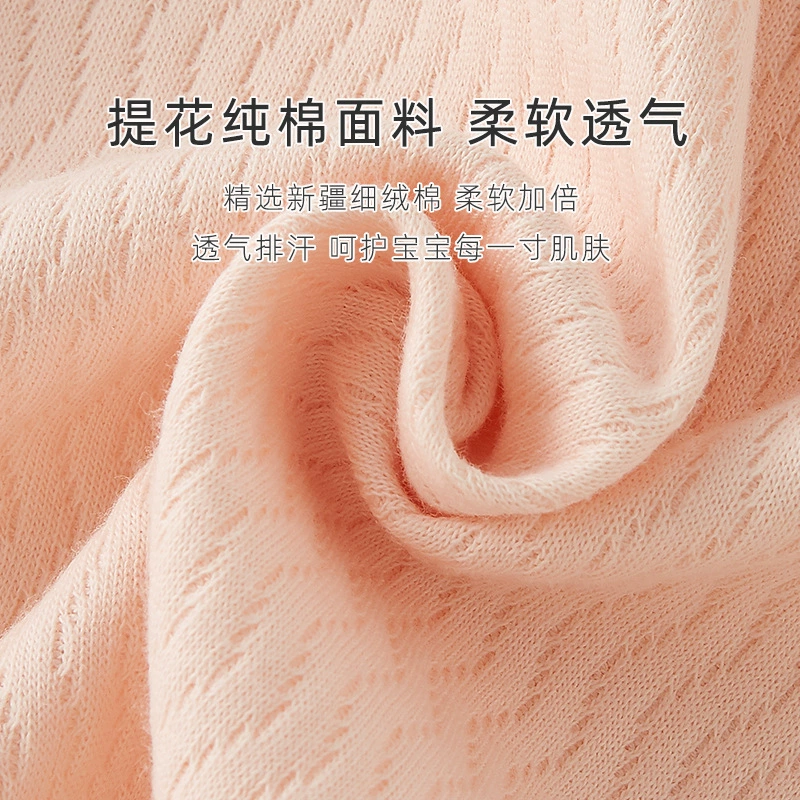 Overall for new born, demi-season cotton children's bodysuit, spring long-sleeve for baby