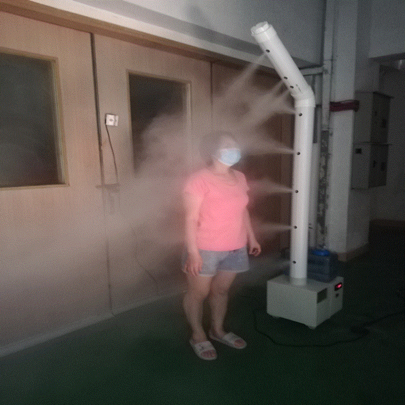 工业雾化加湿器车间园林景观降温喷雾除尘蔬菜保鲜超声波造雾机