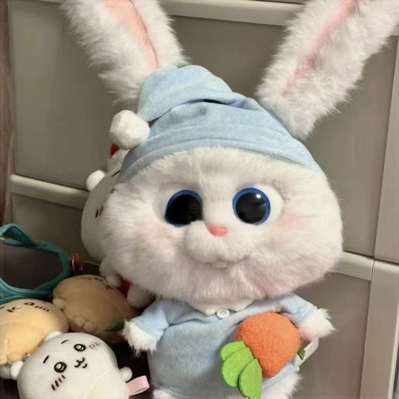 ぬいぐるみ、ペット、かわいいモーディアンウサギ、ウサギの人形、女の子への誕生日プレゼント、高級ギフト|undefined