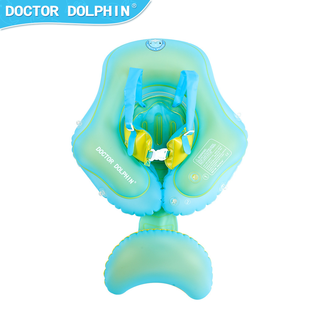 Doctor Dolphin | Bebé acostado anillo de natación toldo mentira anillo niños mentira anillo médico delfín bebé acostado anillo especial