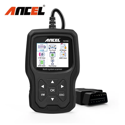 ANCEL FD700 Ford tam sistem skaneri, kod oxuma, məlumat axını