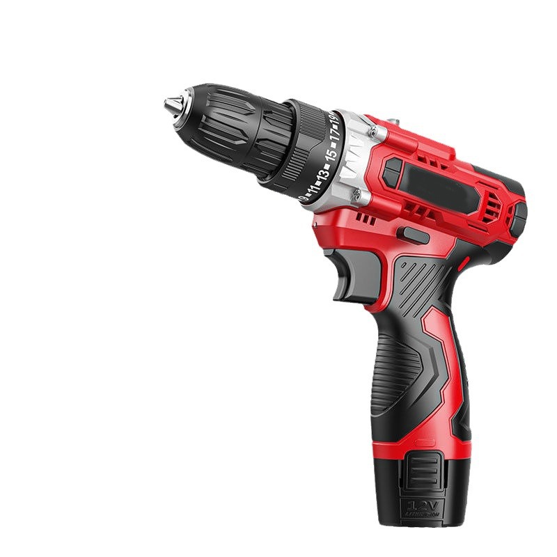 Taladro recargable sin escobillas, taladro eléctrico de litio de dos velocidades, taladro eléctrico doméstico, destornillador eléctrico de alta potencia al por mayor