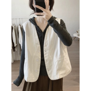 V领设计大码马甲  女夏2026新款显瘦宽松无袖马甲｜XL-5XL｜618特惠