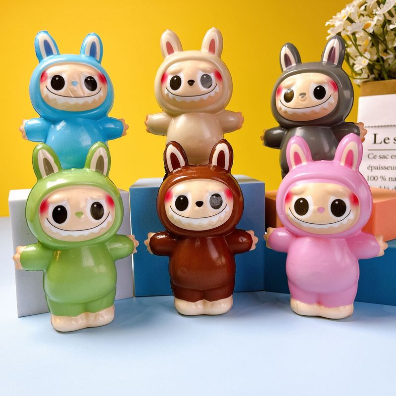 Douyinの人気ラブブ ピンチラブブ PU スローリバウンド減圧アーティファクト リリースストレス装飾品卸売|undefined