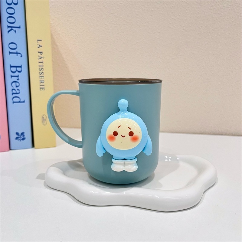 卡皮巴拉漱口杯儿童宝宝牙杯洗漱杯家庭洗手台置物架感ins风|undefined