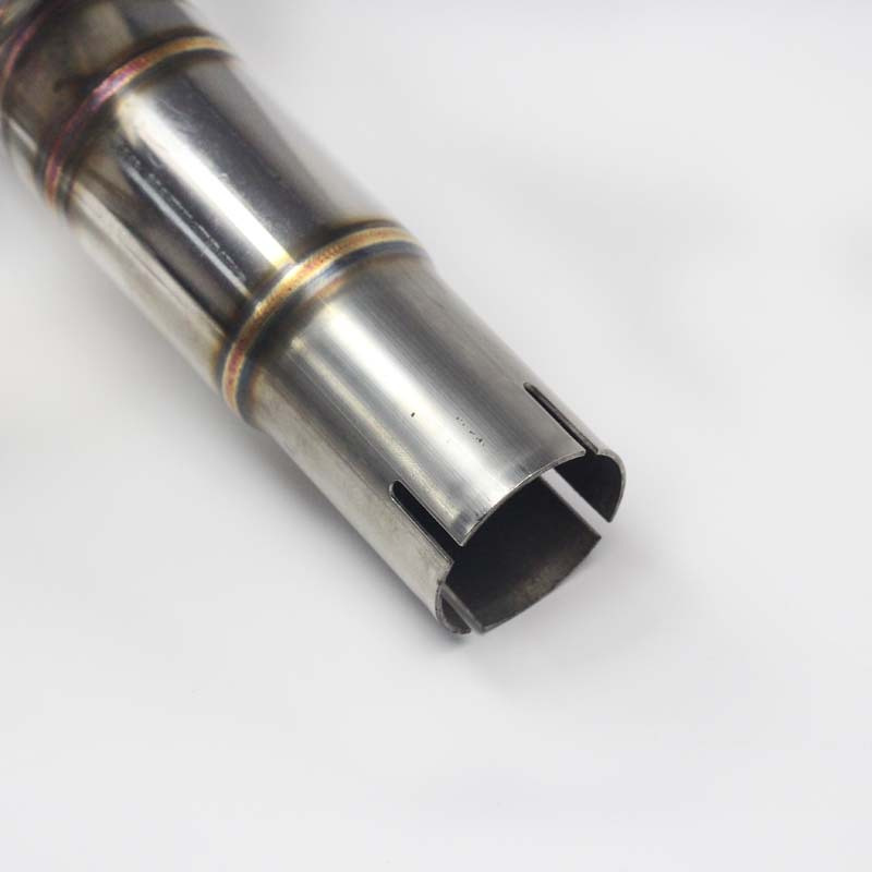 Modified Benelli Huanglong 300 Exhaust Pipe Middle Section Suitable for Benelli Bn302/Tnt300 51mm Interface