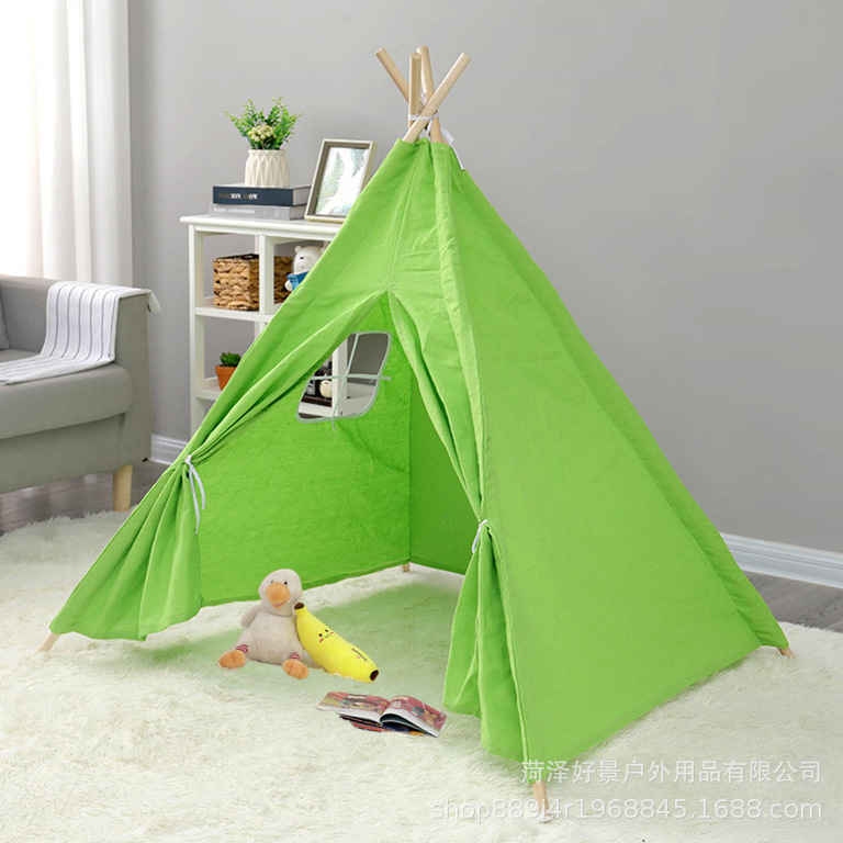 Children's Tent Indian Hand Painted Boys and Girls Indoor Game Princess Toy House Small House Outdoor Picnic Outing