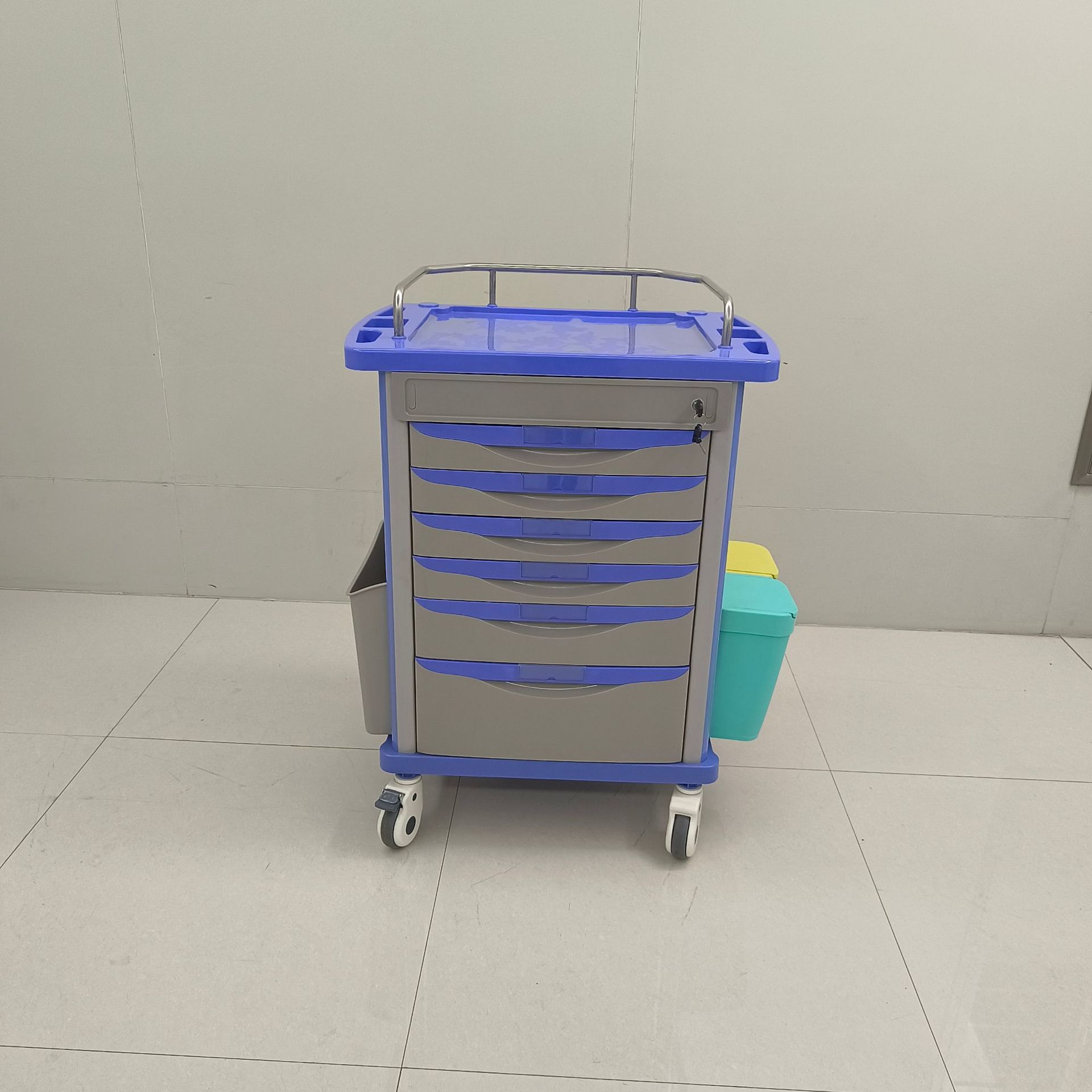 Carro de entrega de medicamentos 750 tamaño unilateral