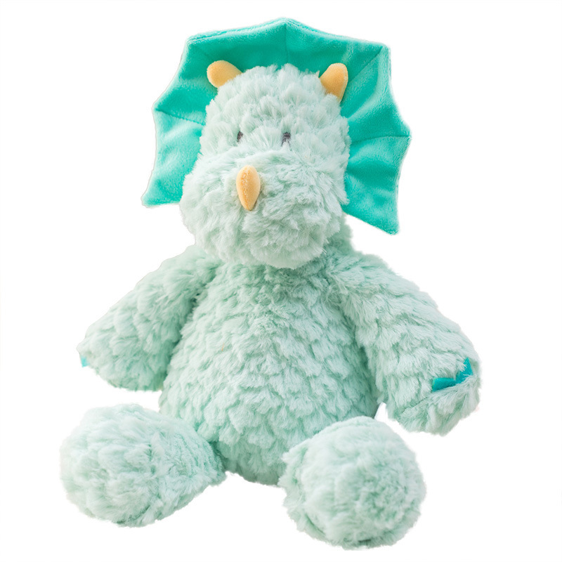 Animales de dibujos animados de patas largas ranas pequeñas ovejas muñecas de peluche osos gatitos conejos triceratós muñecas de tela