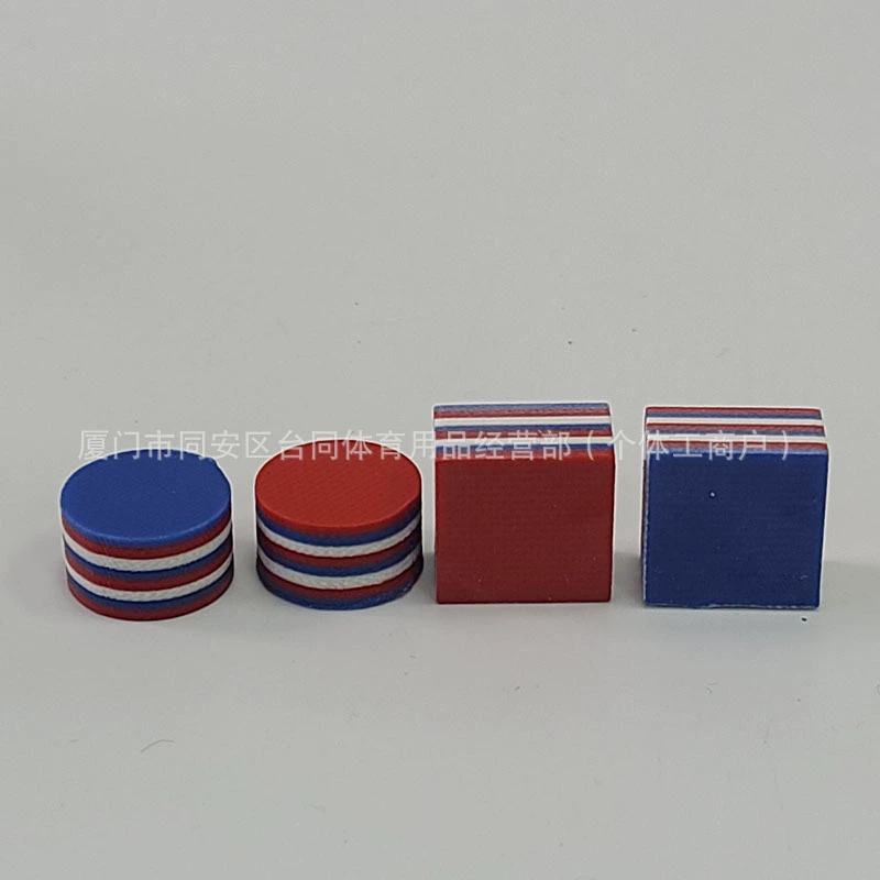 14 мм Миката Кожа Голова Радуга Кожа Голова