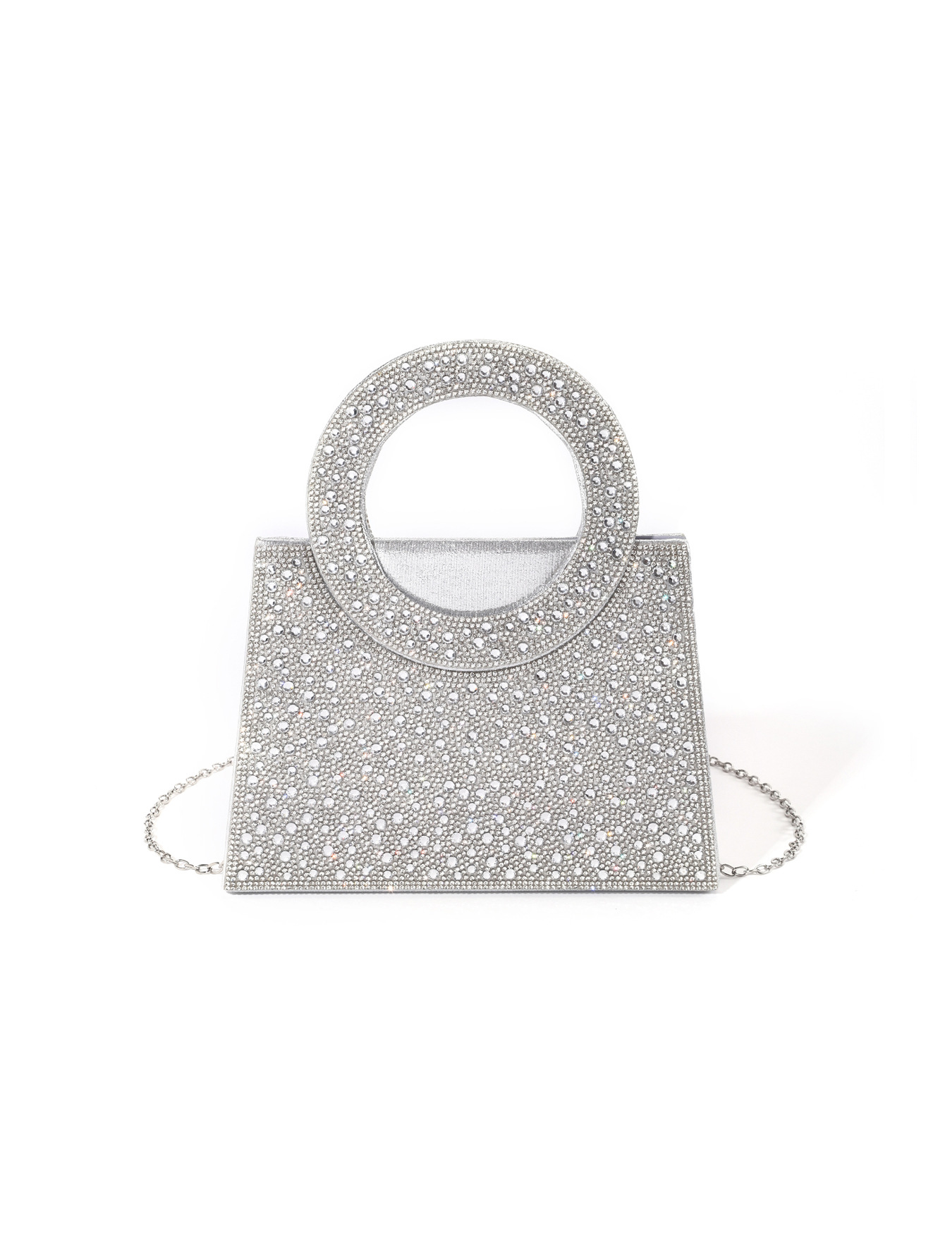 Borsa da sera a tracolla con strass per matrimoni e cerimonie_voghion.com