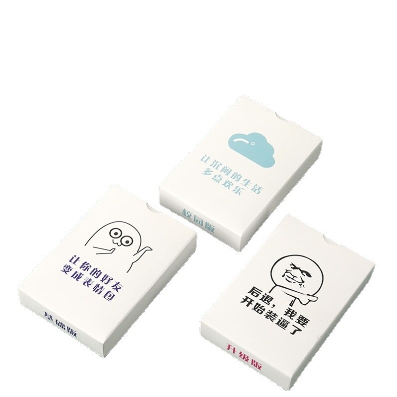 Playing cards, card game, board game