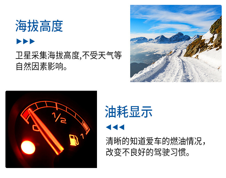Weiying smart M17 car monitor car obd universal projector Shenzhen HD HUD head-up display