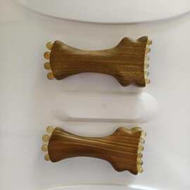 黄铜金珠樽面部筋膜提升工具法令纹苹果肌下颚线脸部美容按摩