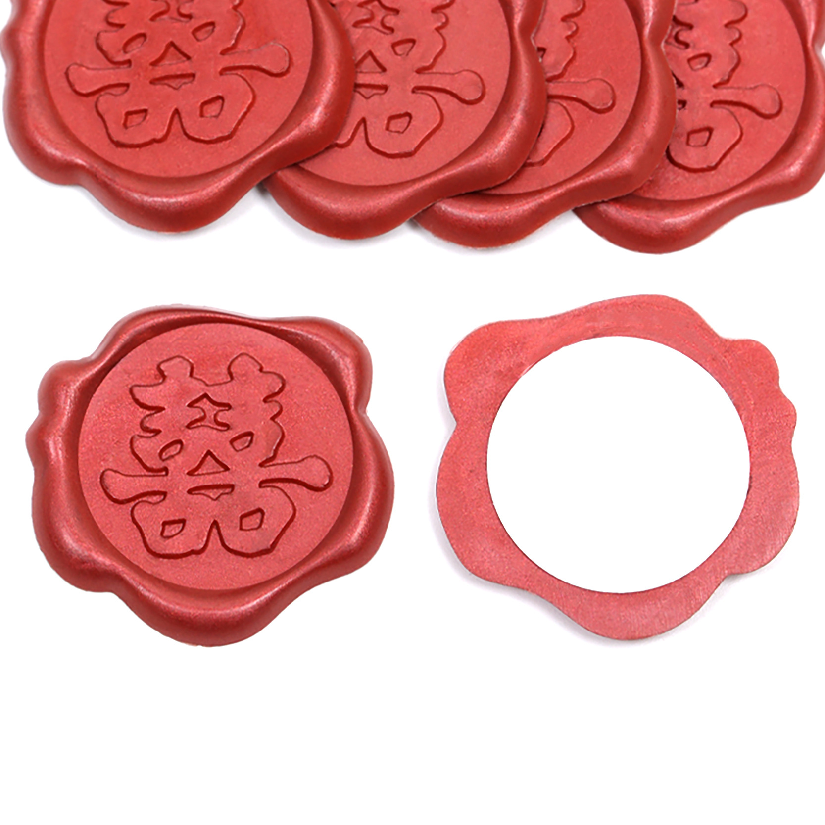 sello de cera en relieve sobre carta de amor tarjeta postal sello pegatinas de regalo sello de cera sello de cera sello de cera impresión de pintura de fuego