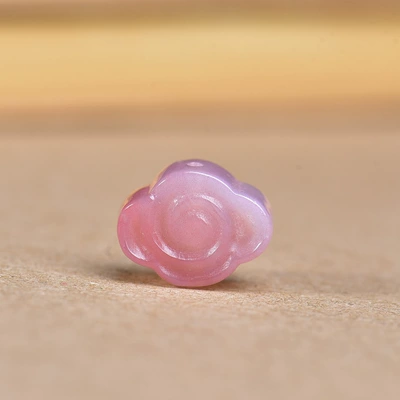 Agate Carved Back Cloud Spacer Zərgərlik ara hissələri - no-14
