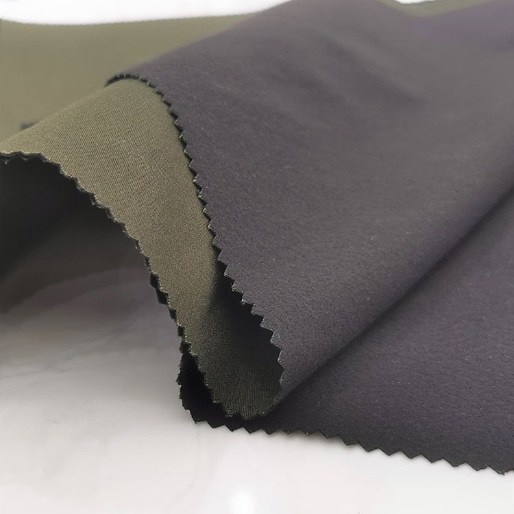 68% algodón 29% poli 3% spandex algodón trenzado elástico pantalón de tela de twill elástico