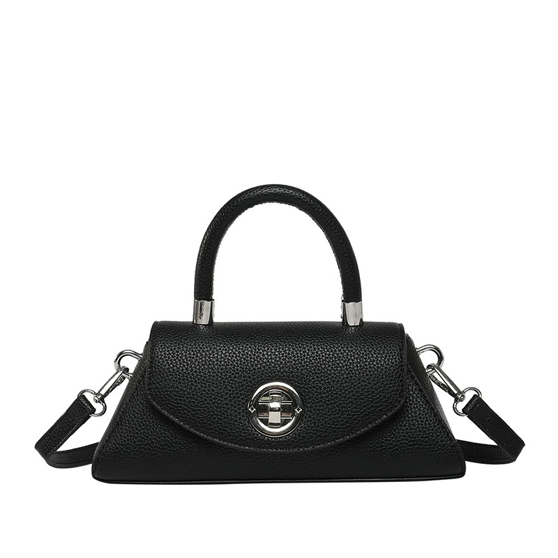 Handheld shoulder bag, small one-shoulder purse with strap, high-quality style, multiple colors