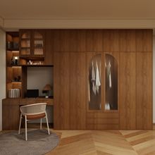 全屋定制工厂衣柜定制一体梳妆台全屋定制实木法式衣帽间家具