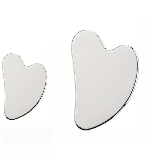 Big universal smoothing pulls up massager stainless steel for face