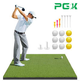 PGK厂家直供5*4ft高尔夫打击垫 室内练习垫 便携式高尔夫打击垫