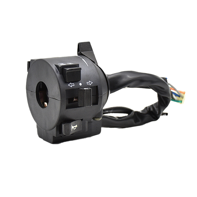 Paralela CBT125 asiento Spring Lan Leopard faro dirección de arranque interruptor de bocina adecuado para Honda Wang motocicleta