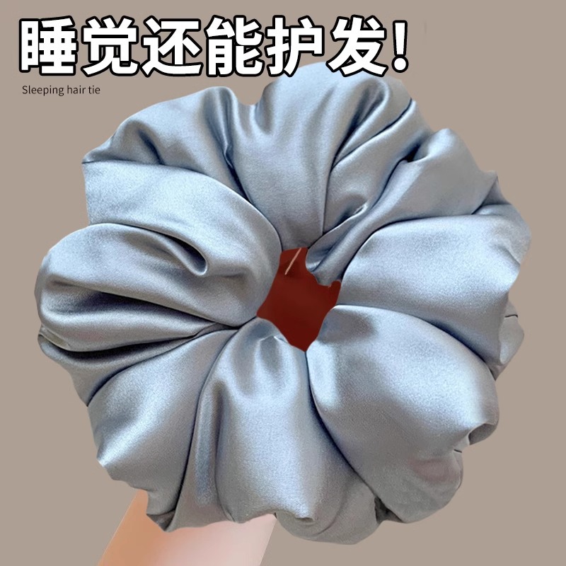 large intestine hair band for women 2025 new high-grade large sleeping headband hair elastic band pillow hair rope hair accessories