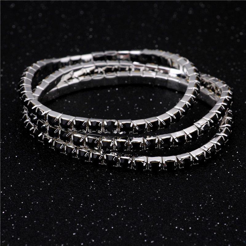 Simple Style Geometric Crystal Rhinestone Gem Bracelets display picture 20