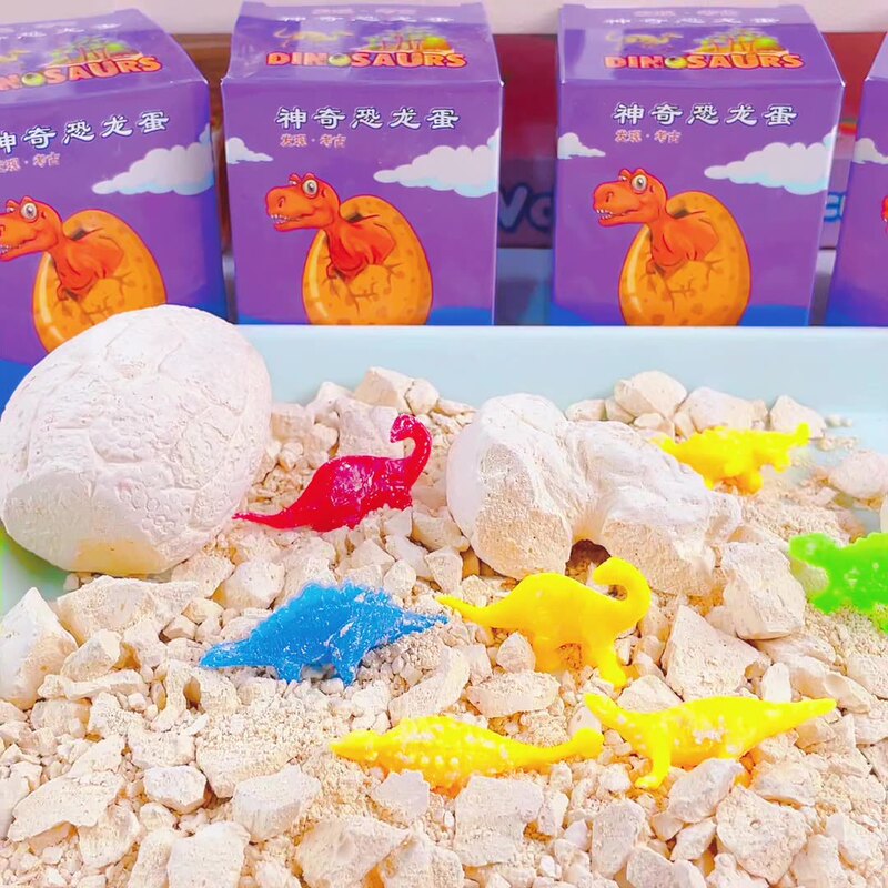 Dinosaur Fossil Archaeological Egg Children's Excavation Dinosaur Toy Kindergarten Puzzle Blind Box Gift Idea