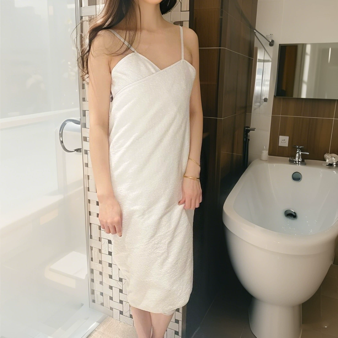 Bathrobe, high quality sexy pijama, bath towel, lifting effect, backless