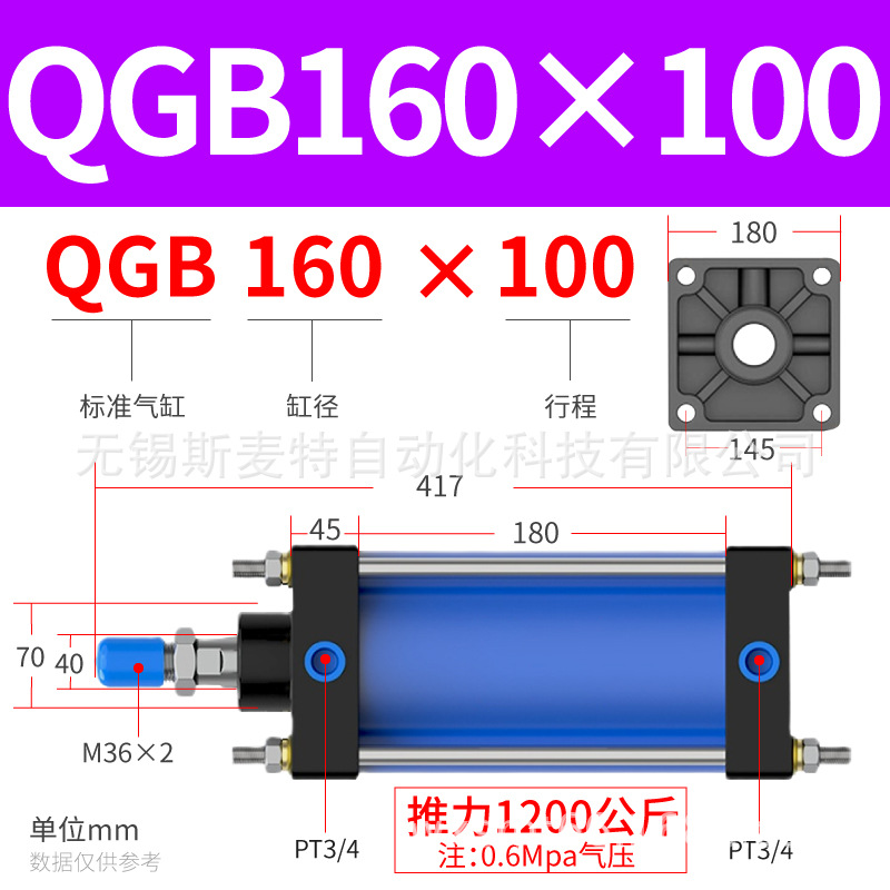 ֱQGB 125X100160X200׾׼ɵ