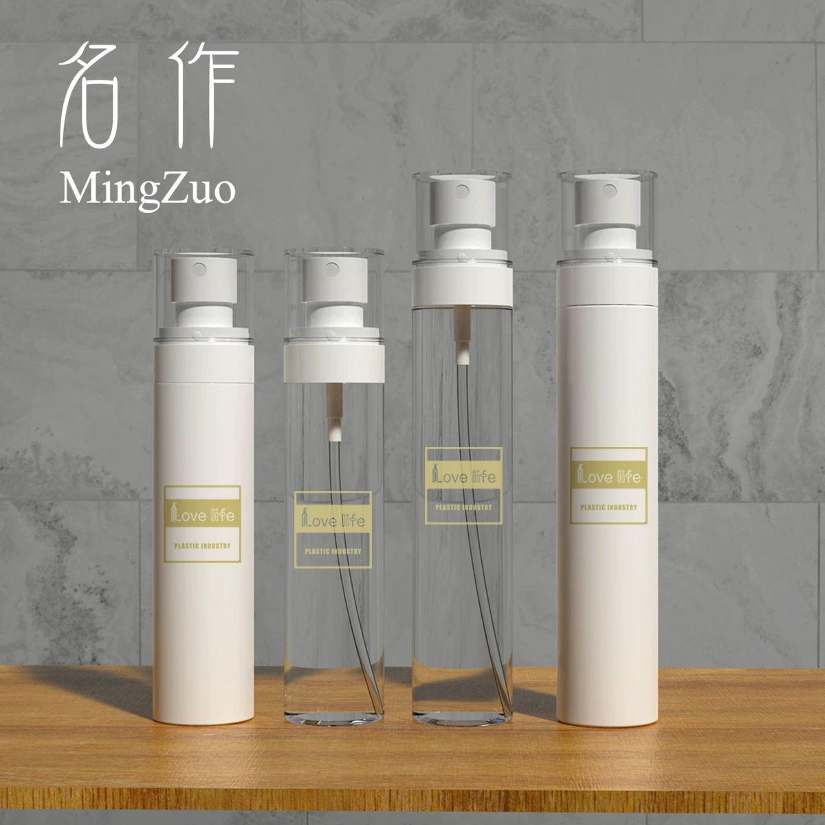 На складе 100 ml120 мл Белый Круглый Пресс-тип мелкий туман небольшой распылитель суб-упаковка пластиковая бутылка с тонером ПЭТ