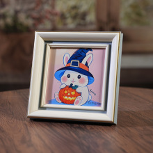 ps发泡相框空框摆台正方形567八8寸方10寸欧式照片框儿童油画画框