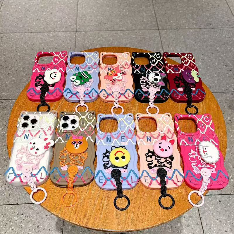 Cute Cartoon Cat Ear Ring Holder Suitable for Huawei Honor 400/X9 Small Animal Pattern Accessories Phone Case