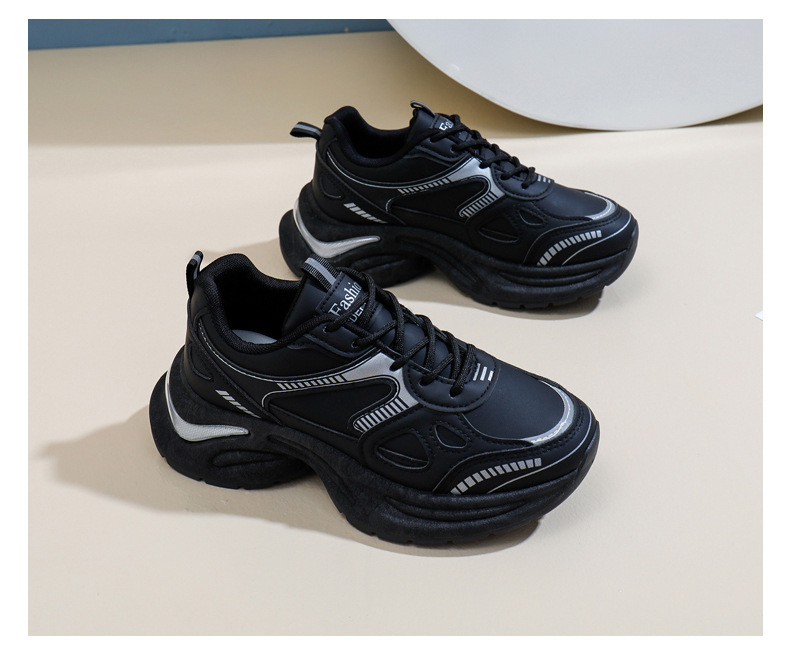Ins version coréenne mesh papa pour femmes 2024 automne nouvelle étudiante respirante sport chaussures décontractées à la mode HB312_voghion.com