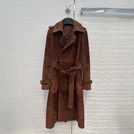 2025早秋新款精致优雅气质显瘦随性柔软甜酷垂坠宽松利落飒爽风衣