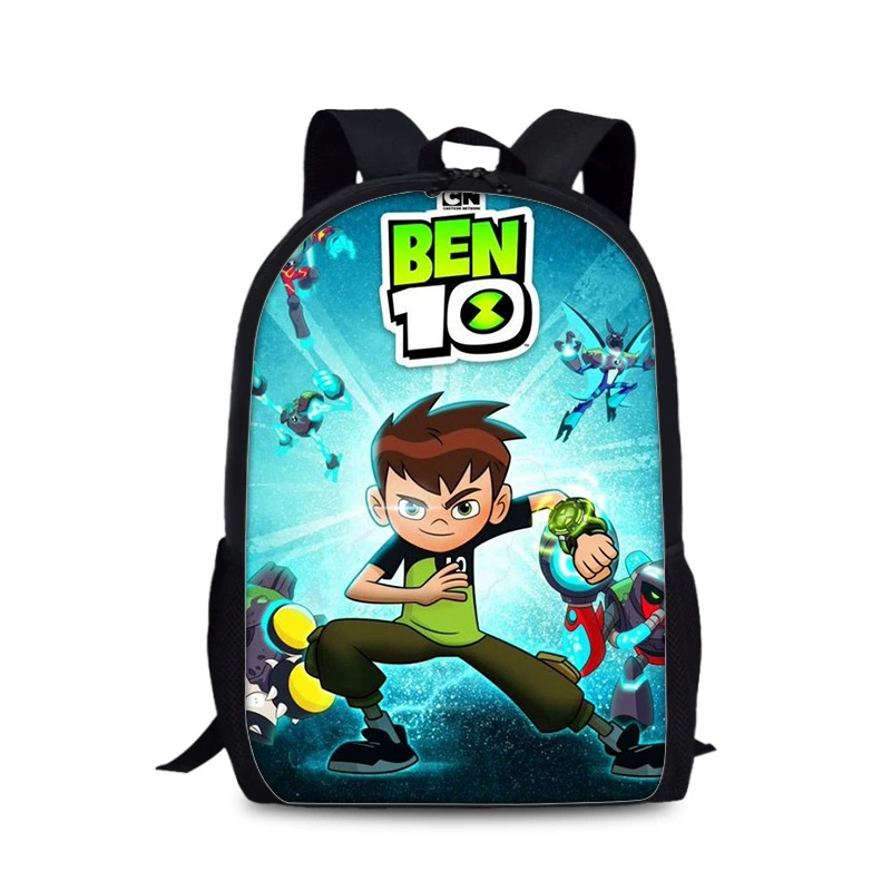 Школьный рюкзак Ben 10 Junior Hacker Printing, творческий комфортный для начальной и средней школы 44 см