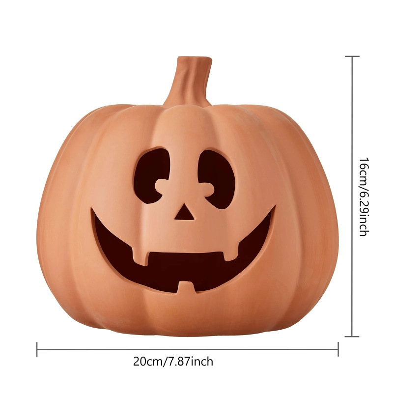 クロスボーダーStarryNightGlassPumpkinOrangeハロウィンカボチャデコレーション|undefined