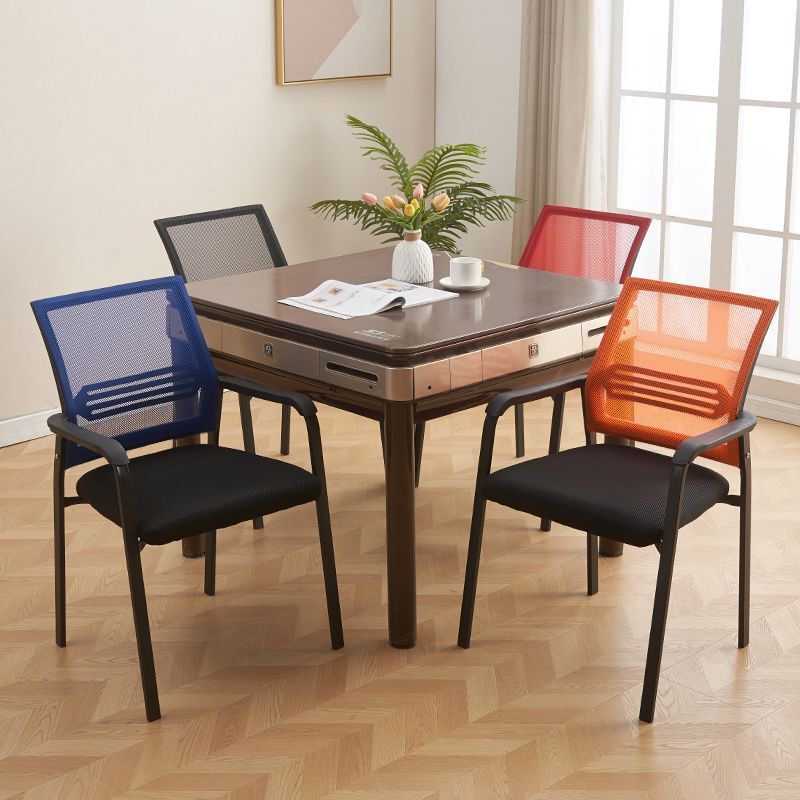 Modern Minimalist Stackable Office Chair, Comfortable for Long Sitting, Mesh Computer Chair, Comfortable and Durable, Special Backrest Chair for Game Rooms
