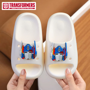 New Transformers Cool Children's Eva Slippers Indoor and Outdoor Non-Slip Bathing Slippers Dropshipping