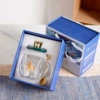 Glass tea cup, gift box