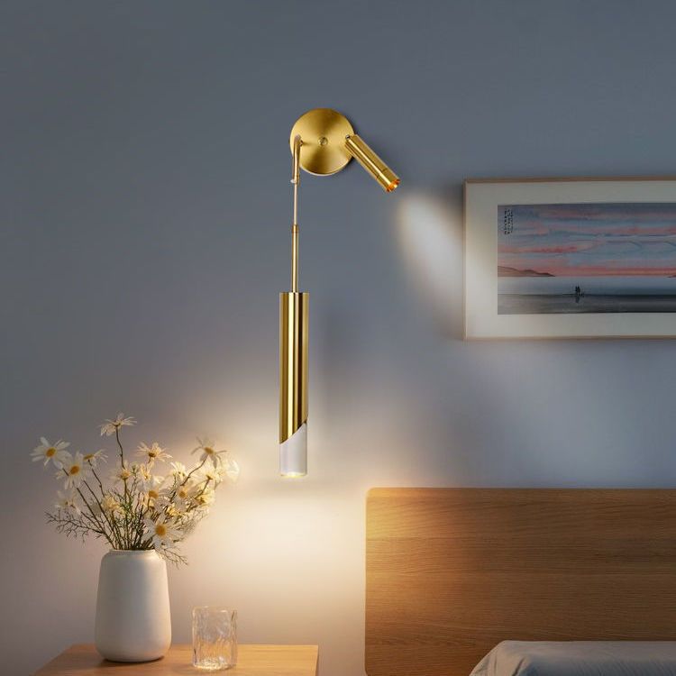 Leer fondo de fondo Hotel fondo lámpara de pared sala de estar pequeña lámpara roja cabeza de cama lujoso simple luz moderna lámpara de cama